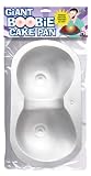 Pipedream Products Giant Boobie Cake Pan, Silver