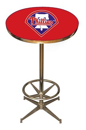 MLB Team Pub Table Style: Philadelphia Phillies
