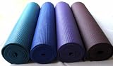 YOGA MAT - 6mm thick. Be kind to your knees AUBERGINE