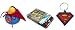 Search : DC Comics - Superman - Rubber Duckie, Coasters & Keychain / Key Ring Set
