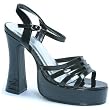 Ellie Shoes Women's 557 GROBE, 5 Inch Chunky Heel Sandal, Available in 2 Colors