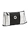 G by GUESS Women's Katarin Ostrich-Embossed Cross-Body Bag