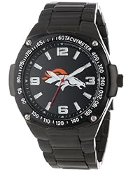 Game Time Unisex NFL-WAR-DEN Warrior Denver Broncos Analog 3-Hand Watch