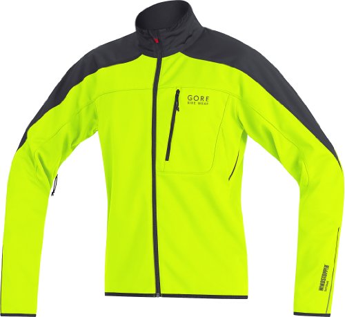 GORE BIKE WEAR Herren Jacke Soft Shell TOOL, neon yellow/black, S Preisvergleich