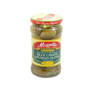 Blue Cheese Stuffed Green Olives by Mezzetta by 