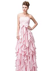 Full Length Satin Off the Shoulder  Tiered Bridesmaid Dress  With a Bow(s)