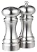 Kitchen & Housewares : William Bounds Bishop Mill Shaker Set, Brushed Stainless Steel