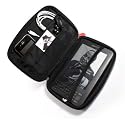E-volve Tuff-Shell electronic accessory gadget bag for DSi XL / external USB Hard Drive HDD / CD / DVD rom drive / ebook ereader - (Kindle 4 & Touch / Kobo / Bookeen, Sony Reader T1)
