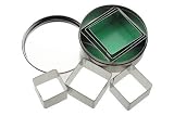 Boxed set of 6 Square Cutters  from Cooking Marvellous