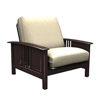 Solid-Color Chair Slipcover - Natural (Twin)