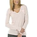 Gilligan & O'Malley&reg; Womens Long Sleeve Tissue Sleep Tee - Lily Pink