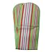 Rushbrookes Double Oven Glove, Deckchair, Brights and Green