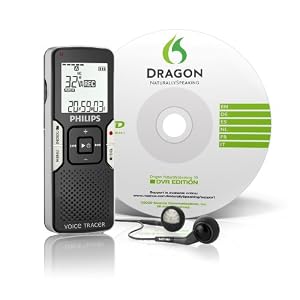 Philips LFH0667 00 Digital Voice Tracer 0662 with Dragon Naturally Speaking v. 10 by Philips