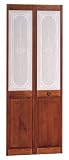 American Wood Products 830720 307 Burgundy 24 by 80-Inch Decorative Bifold, Unfinished