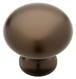 Liberty Hardware Hollow Brass Knob, Oil Rubbed Bronze, 1-1/4 inch Dia.