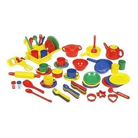 71 Pieces Kids Pretend Play Cooking Kits for the Kitchen by Children Cooking Sets