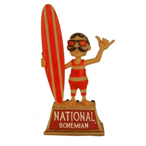 National Bohemian Natty Boh Surfer Bobblehead Limited Edition of 500 Made - MLB Bobbleheads
