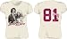 General Hospital - Luke and Laura Ivory Tissue Tee, Ivory, Large