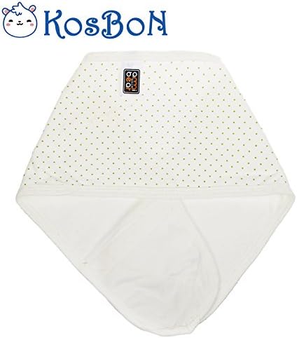 Kosbon M Size (24.8*6.2 Inches) Small Polka Dot Patterns Unisex Baby Infant Thin Cord, Adjustable Neonatal Umbilical Bellyband , Soft , Cozy and Comfortable Newbaby Belly Circumference for 0-1 Years Infant (2 Pcs)