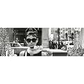 Unframed Posters - Audrey Hepburn At the Window (12 x 36")