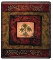 Palm Breeze Tapestry Throw by Manual Woodworkers and Weavers