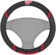 FANMATS NHL Detroit Red Wings Polyester Steering Wheel Cover
