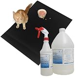 Black Pet Pad & Disinfectant Spray (Yoga Mat Cleaner)