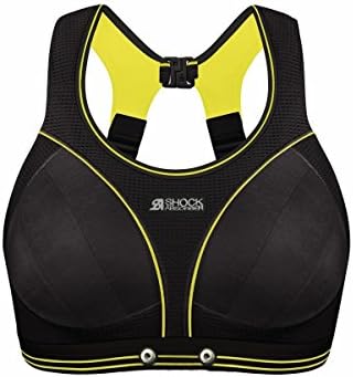 Shock Absorber Ultimate Run HRM Sports Bra 5045 32 B Black