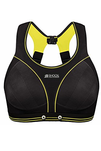 Shock Absorber Ultimate Run HRM Sports Bra 5045 32 B Black