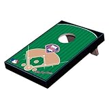 Philadelphia Phillies MLB Desk Table Top Bean Bag Toss Wood Grain