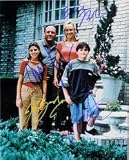 Signed Sopranos, The 8x10 Photo By James Gandolfini, Edie Falco, Robert Iler and Jamie-Lynn Sigler Photo