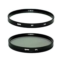 Opteka 77mm High Definition&sup2; Circular Polarizing + UV (0) Ultra Violet Haze Multi-Coated Glass Filter Kit