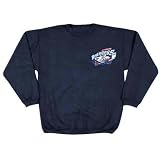 Richmond Riverdogs Hockey Crest Print Logo Sweatshirt - Navy