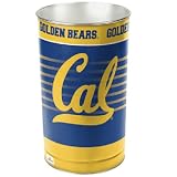 California Berkeley Golden Bears NCAA Tapered Wastebasket (15 Height) by Wincraft