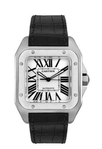 Cartier Men's W20073X8 Santos 100 XL Automatic Watch,Cartier,W20073X8