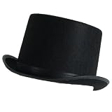 NEW FELT TOP HAT RING MASTER DANCE COSTUME STAGE BLACK - Large