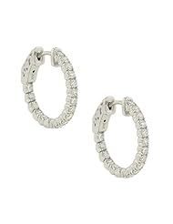 Diamond Hoop Earrings