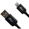 RND Apple Certified Lightning to USB cable (6 feet/black) made for iPhone iPad iPod