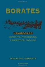 Borates Handbook of Deposits, Processing, Properties, & Use