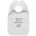 Cotton baby bib