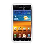 Frost White Soft Gel Silicone Protective Skin Cover for Sprint Samsung Epic 4G Touch Samsung Galaxy S2 (Samsung Galaxy SII) Android Smartphone