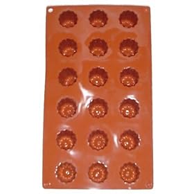 BAUMALU - Moule 18 Petits Cannel�s Bordelais Silicone HP *
