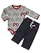Hatley Baby Boys' Bodysuit and Pants Set Farm Tractors