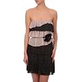 Morgan - Robe Bustier - Pois et Satin - Femme