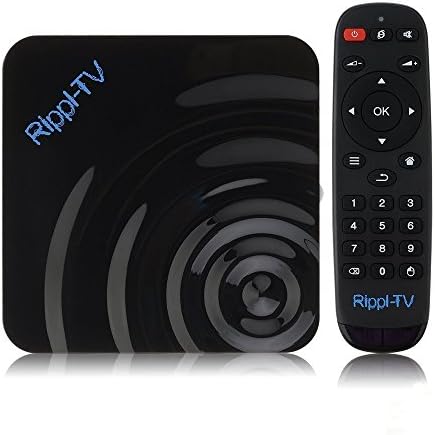 YSILE Android 5.1 TV Box Carry Rockchip 3368 Octa Core Cortex-A53 &amp; 64 bits CPU H.265 Decoding UHD 4Kx2K Resolution@60 fps Support XBMC KODI, Youtube Skype with EMMC Flash 8GB (Rippl)