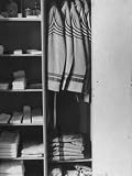 West Point Cadet's Locker Neatly Arranged in Barracks at the US Military Academy Photographic Poster Print by Alfred Eisenstaedt, 12x16