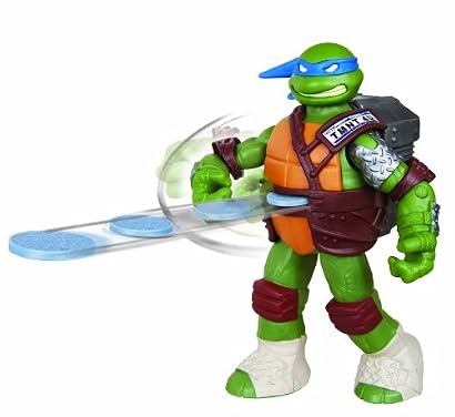 Teenage Mutant Ninja Turtles Flingers Sewer Cover-Firing Leo