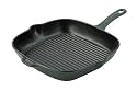 Chasseur Cast Iron 26cm Square Grill Pan Racing Green