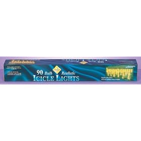 Premier LV91252 90 Bulb Realistic Rigid Icicle Lights Indoor/Outdoor