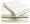DKNY Pure Handkerchief 180-Thread-Count Queen Flat Sheet, Ivory